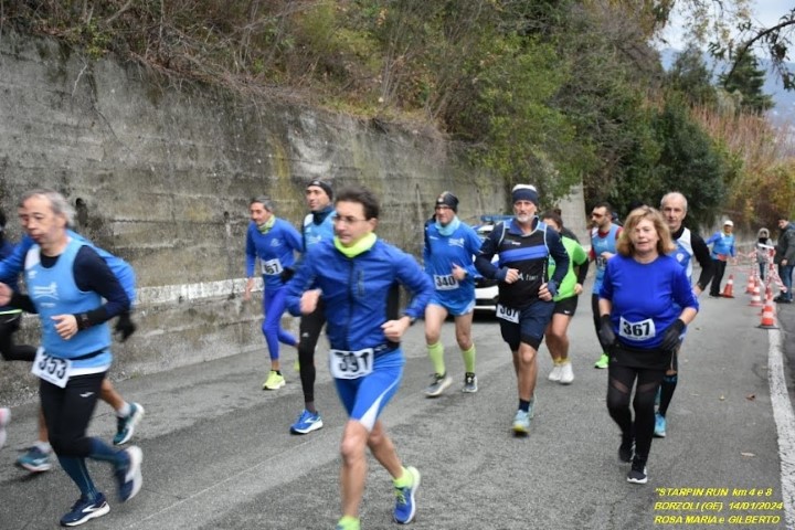 Paolo Quarantelli gara corsa Scarpino Run Gau fidal running podismo