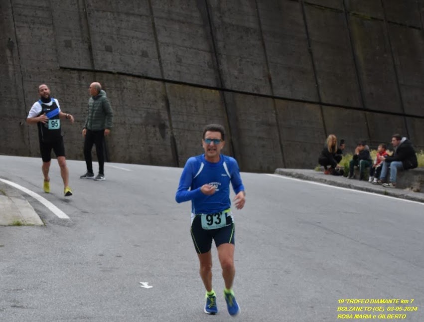 Paolo Quarantelli gara corsa trofeo Diamante Gau fidal running podismo 
