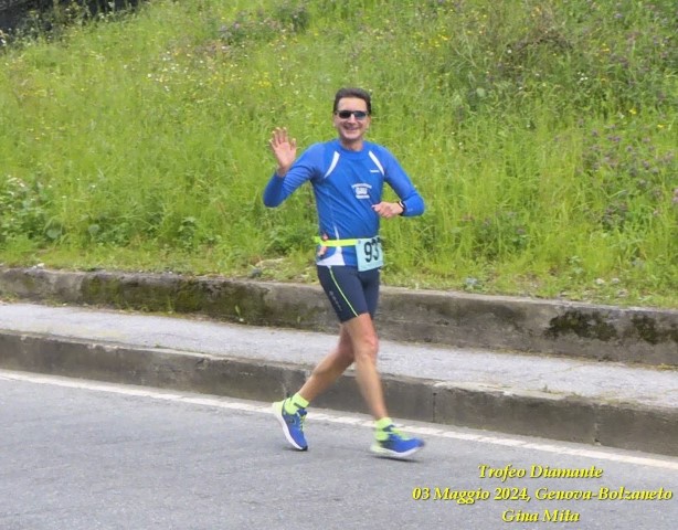 Paolo Quarantelli gara trofeo Diamante Gau fidal running podismo corsa
