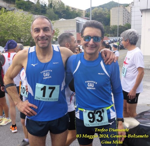 Paolo Quarantelli gara trofeo Diamante Gau fidal running podismo corsa