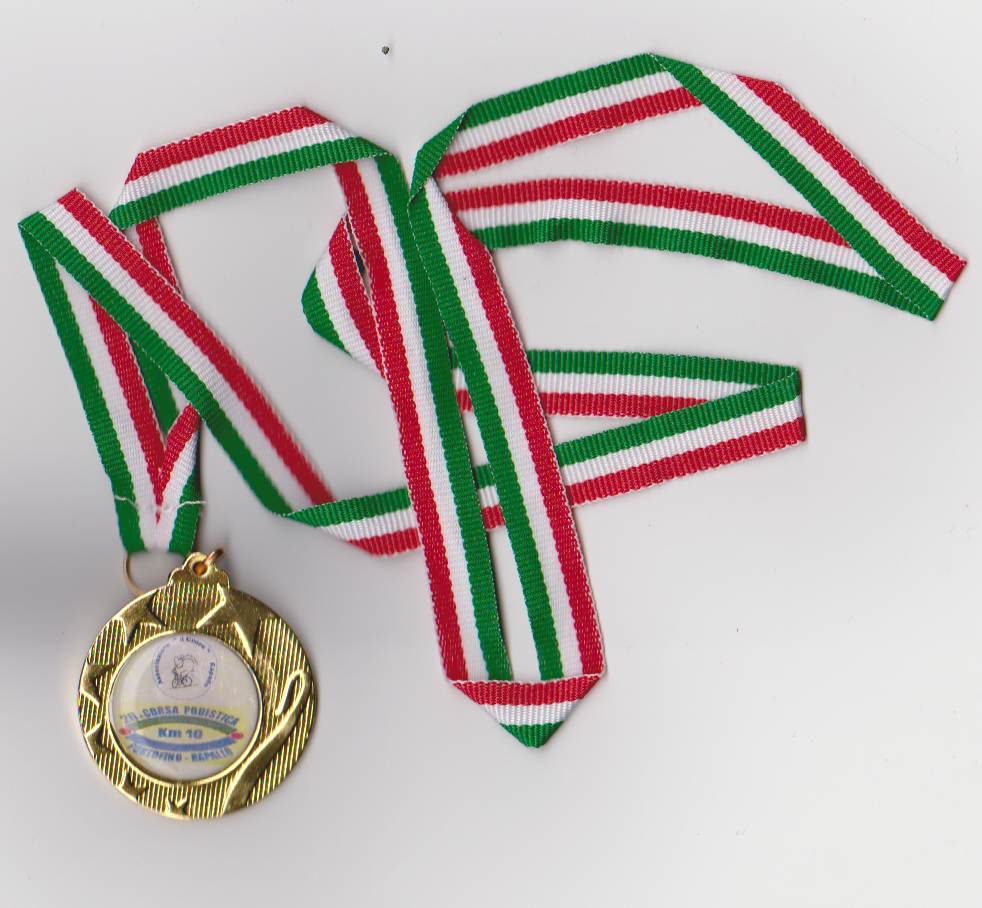 medaglia gau fidal Paolo Quarantelli gara portofino-rapallo running podismo