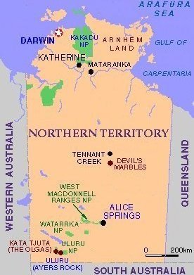 Australia - a Travel in Northern Territory