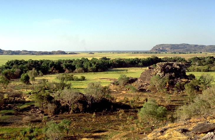 floodplain from Ubirr lookout