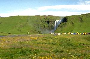 Skogarfoss camping