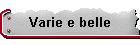 Varie e belle